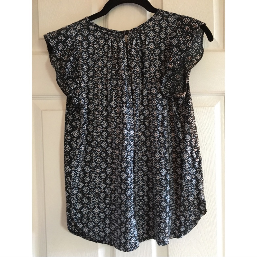 Loft Petite Floral Blouse - Picture 3 of 3